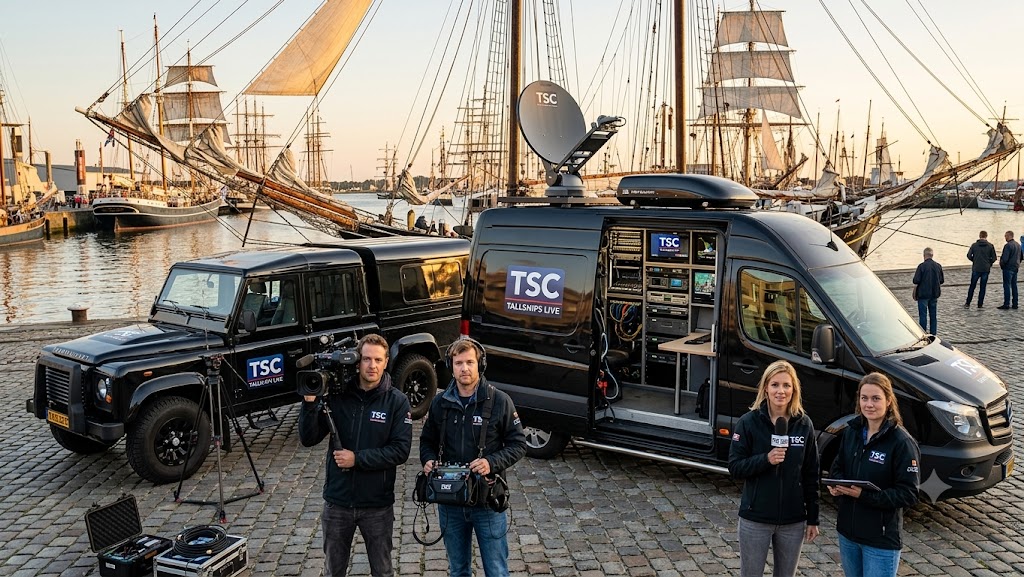 Live Broadcast of Traditional Tall Ship Fleet Regatta